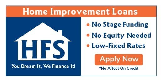 HFS Financial home improvement loan application button