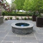 Bluestone Patio with Water Feature